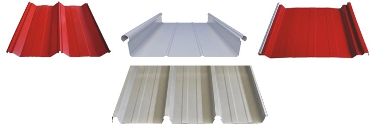 Standing Seam Metal Roof Panel Steel Sheet Roll Forming Machine