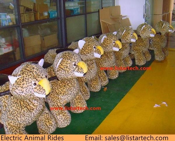 Electric Animal Battery Toy Plush Toy Rides On Animals Wheel Stuffed Animals