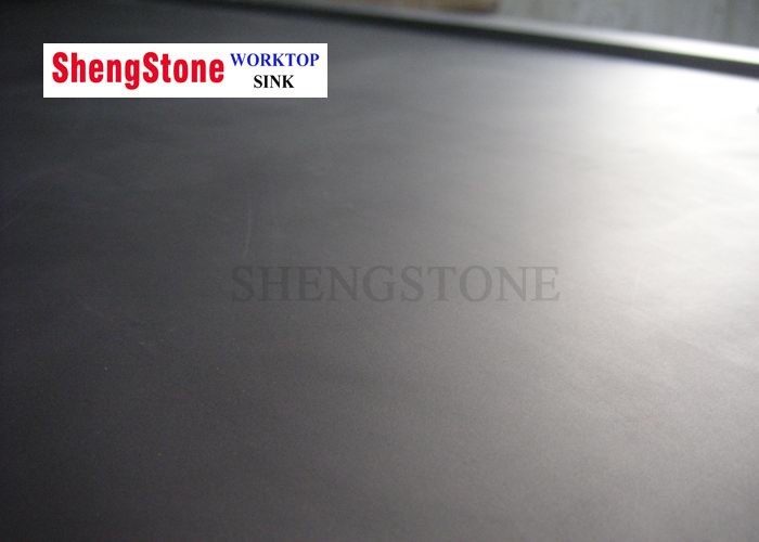 Professional Black Epoxy Resin Work Surface Flat Edge Strong Acid Resistance