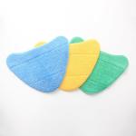 Yellow Green Chemical Free Washable Microfiber Mop Pad