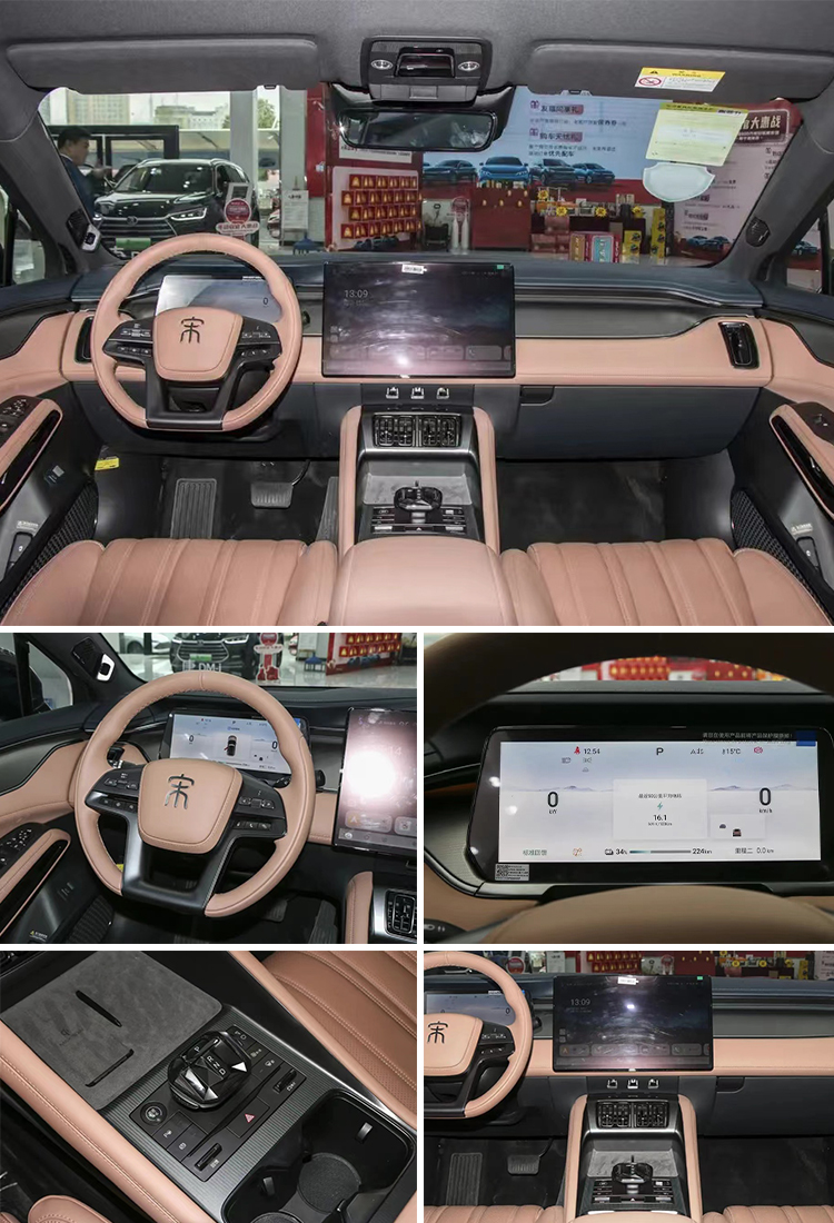 2024 BYD Song L Mid Size Intelligent Electric SUV with 670 Nm Maximum Torque and 5 Seats