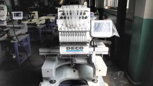 Quality Industrial Single Head Embroidery Machine Thready Holding System High Stable wholesale