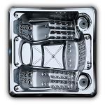 M-361D American Aristech Acrylic Outdoor Whirlpool Spa Tub Jacuzzzi for 4