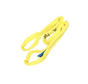 Quality 3 Ton Polyester Round Sling , 45mm Yellow Lifting Straps wholesale