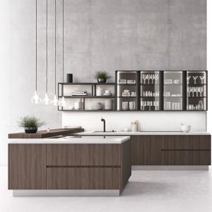 Quality Plywood American Style PVC Kitchen Cabinets PVC Cupboard Kitchen wholesale