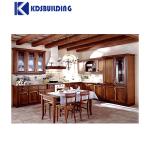 Solid High Modern Wooden Luxury American Style Kitchen Design Made Cabinet