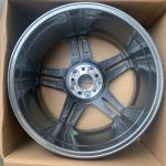 Aluminium Alloy 66.6 Hole Multi Spoke 19 Inch Mercedes Benz Rims Titanium Grey