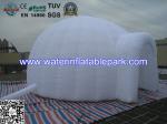 White Inflatable Clear Light Dome Tent Outdoor Oxford Cloth
