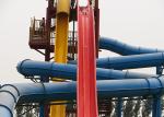 Adult High Speed Water Slide / Commercial Fiberglass Swimming Pool Slide