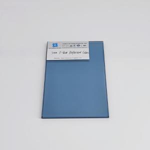 Quality Ford Blue Reflective Glass 5mm 6mm Light Blue Heat Reflective Float Glass wholesale