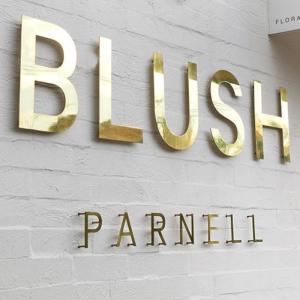 Quality Anti Rust Brushed Metal Sign 304 Fabricated Stainless Steel Letters wholesale
