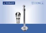 SS316L Sanitary Stainless Steel Rotary CIP Spray Ball 2" Clamp round ball