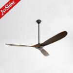 Rotary Vane Quantity 3 70 Inches Wooden Blades Ceiling Fan for Great Room