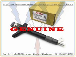 Quality Denso Genuine Injector 9709500-978 095000-9780 095000-7710 095000-7711 for Toyota 23670-51030 23670-51031 23670-51035 wholesale