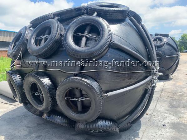 Cheap Boat Easy Installation Pneumatic Rubber Fender ISO17357 Standard for sale
