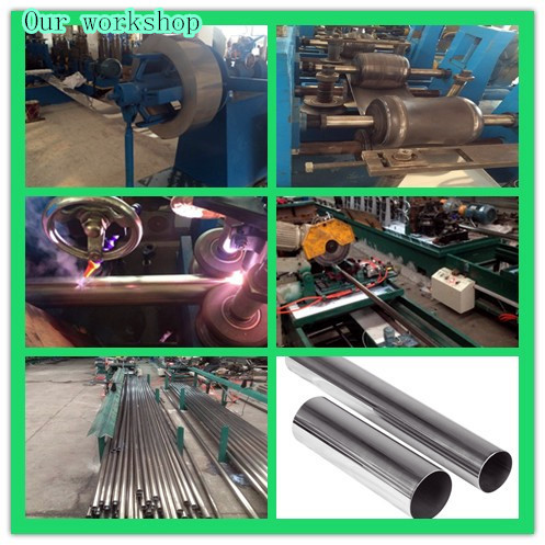 201 decorative stainless steel tubing,201 SS Tube with Ni 1%