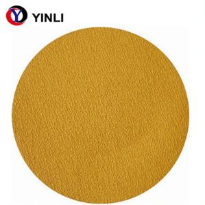 Quality 100 Grits Automotive Aluminum Sanding Disc 125mm 5 Inch Yellow wholesale