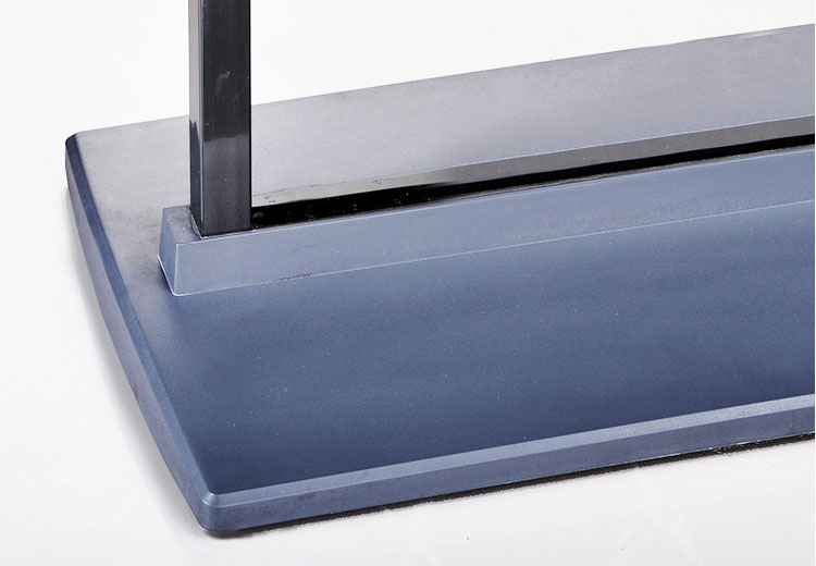 OEM 240X305mm Floor Standing Display Rack Double Sided Display Stand