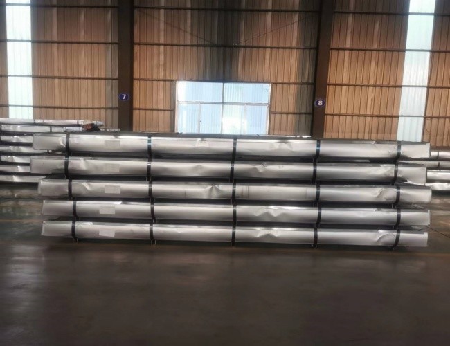 Anti Fingerprint Corrugated Galvalume Roofing Panels Sheet 1.2mmx900mmx1800mm
