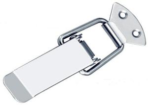 Quality 180kg Milled Steel Spring Loaded Hasp For Clamping Toolbox wholesale