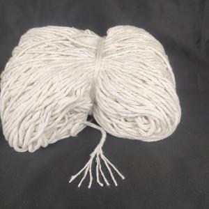 Quality NE1.5/6 White Regenerated Cotton Yarn For Making Mop With High Water Absorption Ability wholesale