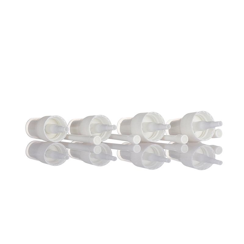 18mm Plastic Medical Nasal Spray Pump Long Nozzle Fine Mist Sprayer for Plastic Bottle