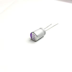 Quality 16v470uf Conductive Polymer Solid State Industrial Grade Electrolytic Capacitors 125℃ wholesale