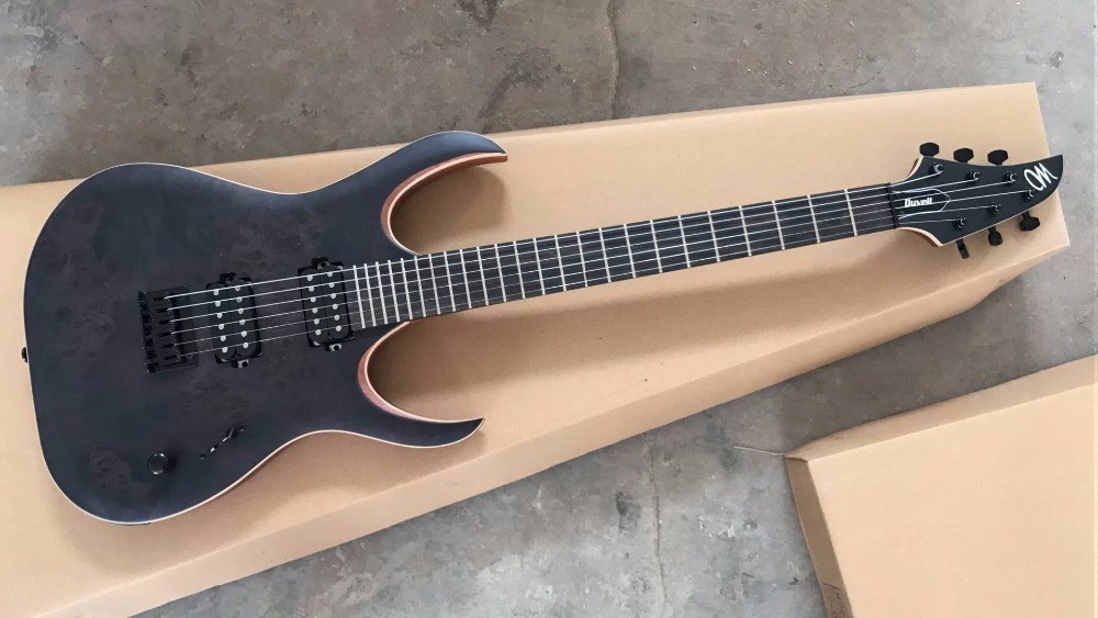 Bolt-on Mayones Duvell 6 or 7 strings Guitar Ebony Fretboard