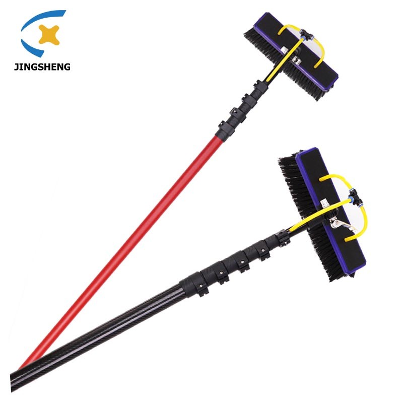 ODM 30ft Carbon Fiber Window Cleaning Pole Long Reach Window Cleaning Pole