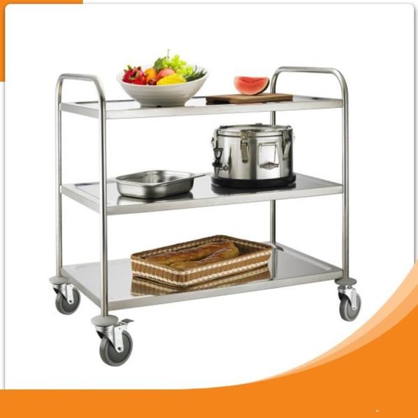 RK Bakeware China Foodservice NSF Kitchen Food Tray Trolley Cart Stainless Steel