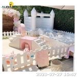 Kids Party Rental Equipment Ball Pit Balls Toddler Bounce House White Soft Play