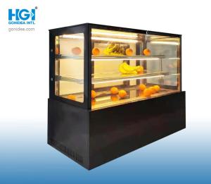 Quality HGI 460L 580W Refrigerated Cake Display Showcase Fan Cooling wholesale
