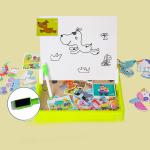 Customized Children'S Wood Magnetic Jigsaw Puzzles Learning Toys For 4 Year Olds