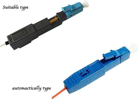 Quick Field Installable Fiber Optic Connector LC UPC Return Loss 50 DB