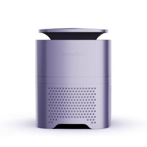 Quality Purple Hepa Filter Portable Desktop Air Purifier Negative Ions For Dust Mites wholesale