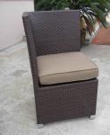 7pcs garden rattan furniture with high back