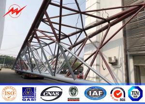 Quality Communication Telecommunic Steel Mono Pole Telecom Three Legs Tower With 86 Galvanization Standard wholesale