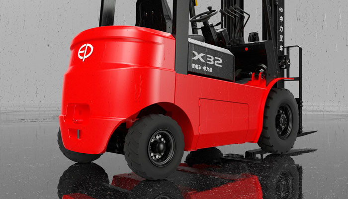 2.5T 3T 3.2T Electric Forklift Price Li-Ion Counterbalance Warehouse Forklift Trucks