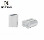 100bag Fishing Line Accessories In Tube Wire Connector Pipe Crimp Sleeves
