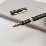 Business Signature Pen 0.5mm Engraved Logo Plastic Neutral Pen Gift