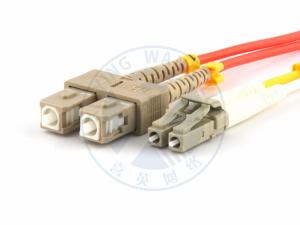 Quality XYFiber multimode OM2 duplex fiber optic patch cable 50/ 125 LC to SC wholesale