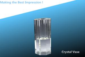 Quality crystal vase/flower vase/flower bottle/glass vase/pen holder wholesale