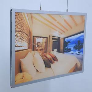 Quality Commercial Advertising Led Light Box Sign Lightbox 1.2kg Advertising Displays Double Sides wholesale