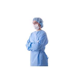 Quality Reinforced Hospital 70g Disposable Medical Exam Gowns wholesale