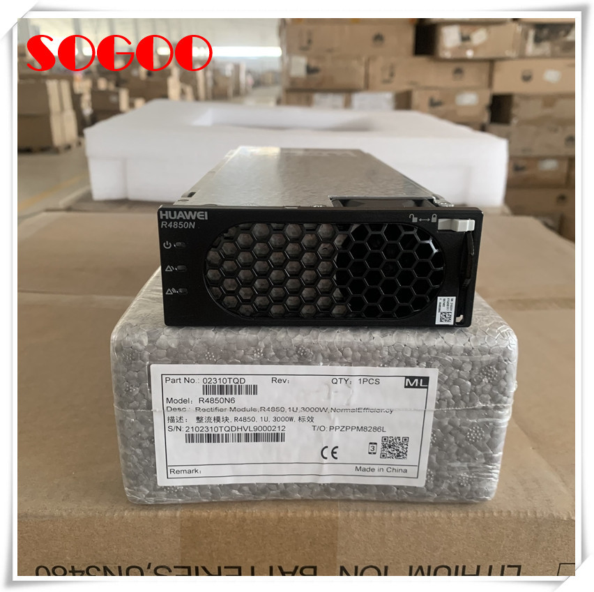 Huawei R4850N6 1U 3000W 53.5V 56.1A Normal Efficiency Rectifier Module
