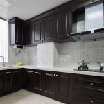 Particle Board Plywood Lacquer Kitchen Countertop Cabinet OEM ODM