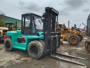 Quality 12 Tons Mitsubishi F120 Used Diesel Forklift Good Condition Original Japan wholesale