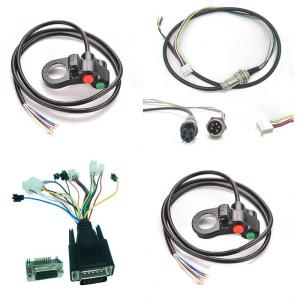 Quality Customized Length SCSI D-sub DB9 Cables with 25 50 Pin Centronics Male Female Connectors wholesale
