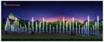 Stainless Net Large Dry Outdoor Floor Water Fountain