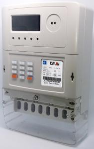 Quality STS Token Operated 3 Phase Electric Meter , Electricity Prepayment Meter wholesale